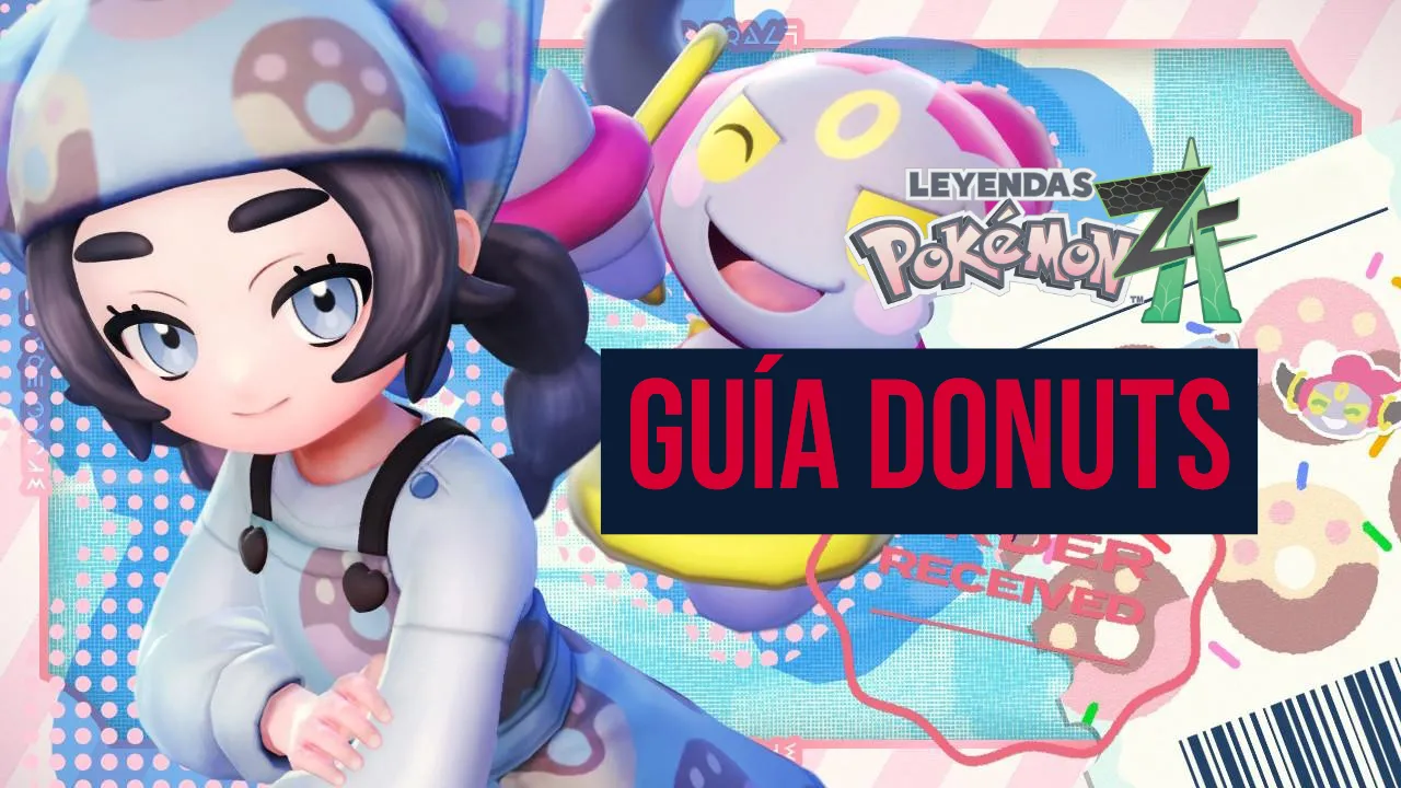 Guía de Dónuts de Hoopa en Leyendas Pokémon Z-A: Recetas, Bayas y Gustopoderes