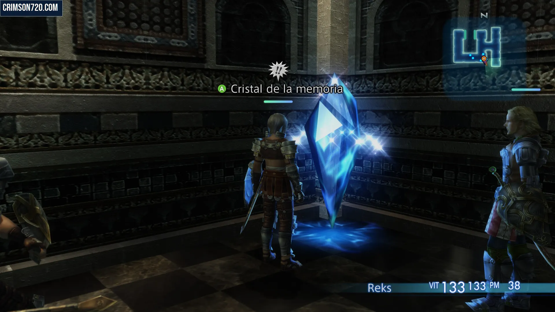Imagen 1: Primer cristal de la memoria