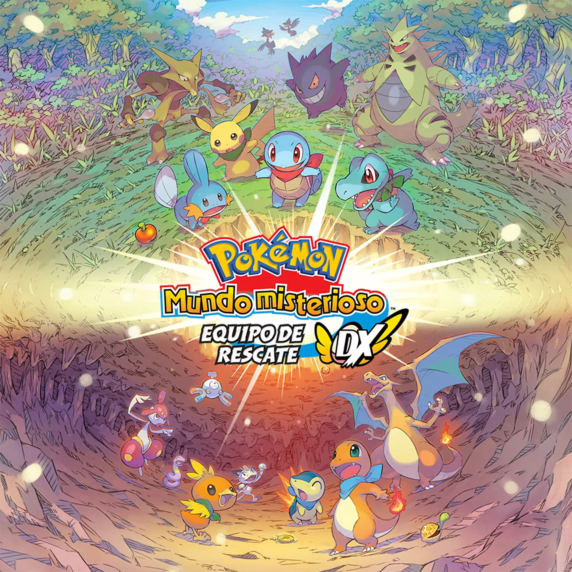 Portada de Pokémon Mundo Misterioso: Equipo de Rescate DX