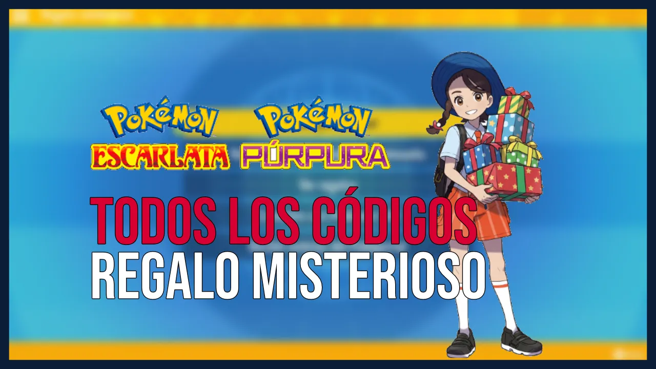 Códigos de Regalo Misterioso en Pokémon Escarlata y Púrpura