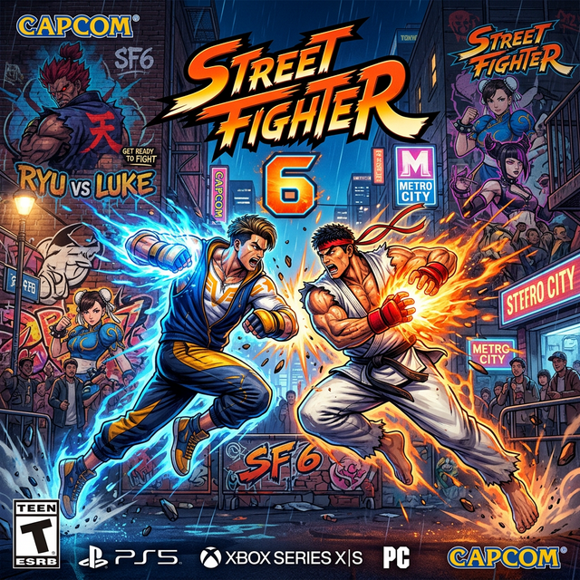 Portada de Street Fighter 6